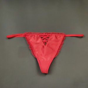 Victoria's Secret Dream Angels Red V-String, Size Medium